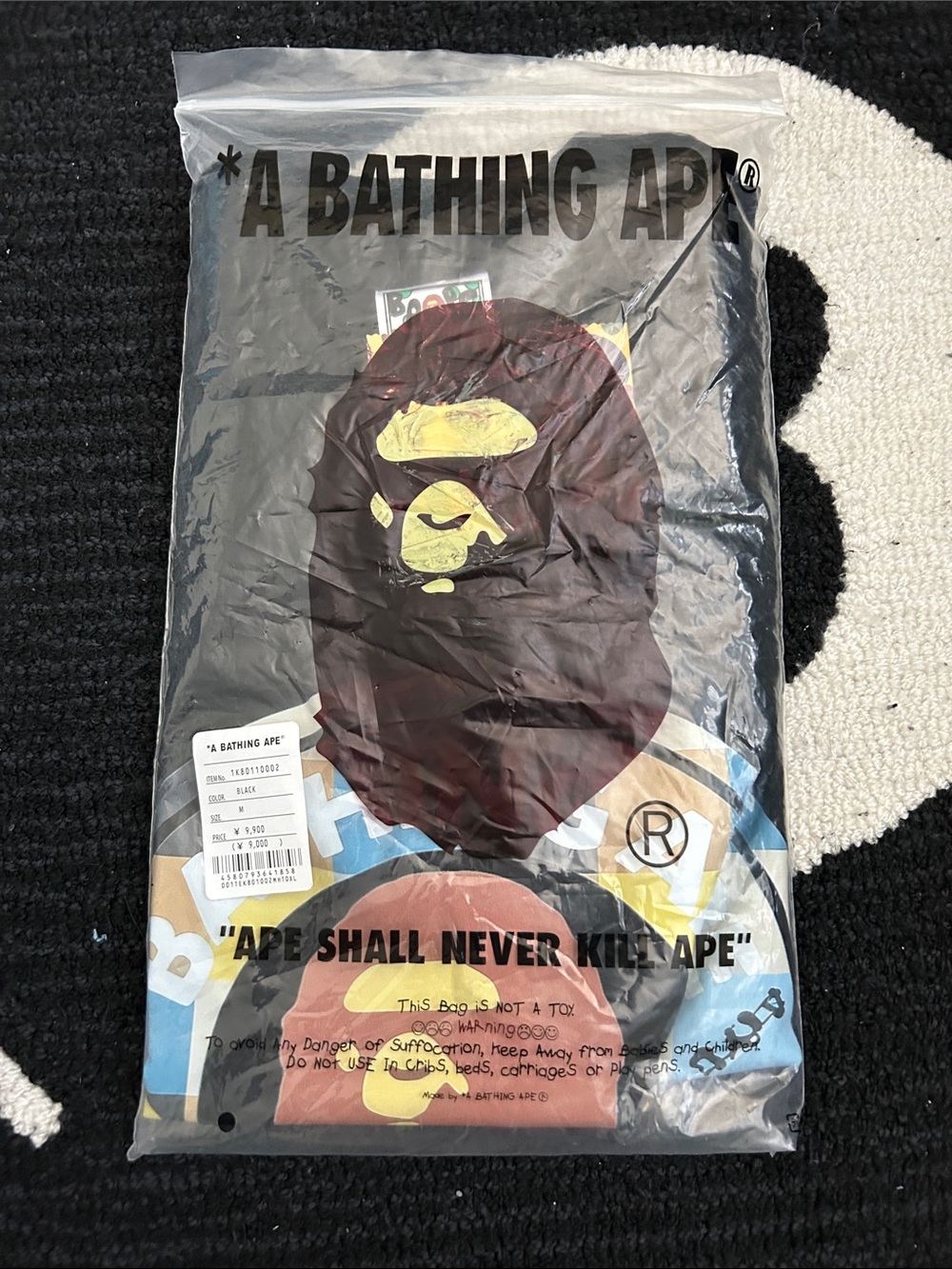 Men’s black bape shirt • Size M • Brand new